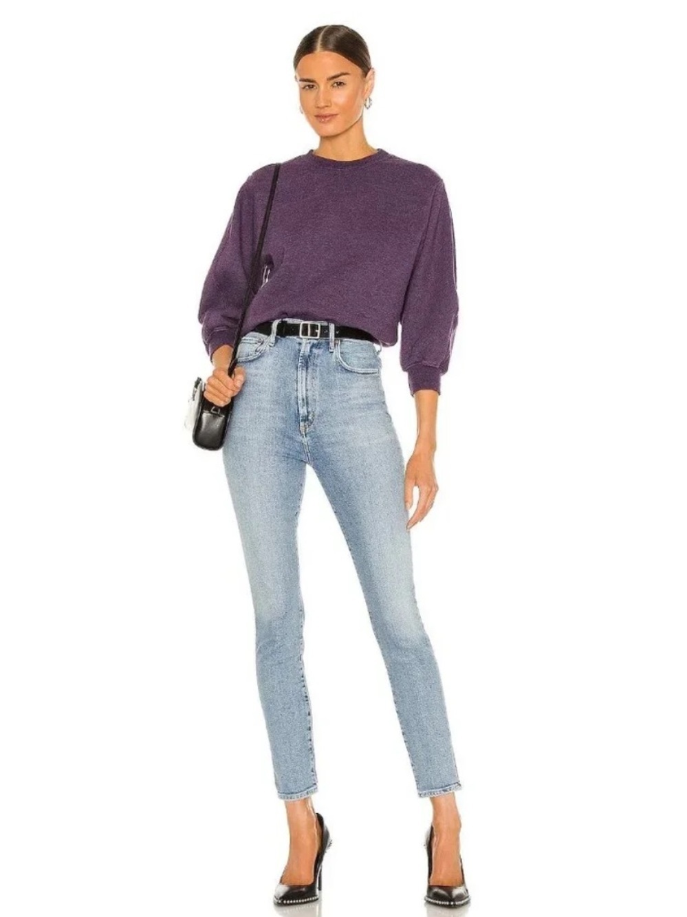 Agolde Pinch Waist Skinny Jeans in Debut Sz 25